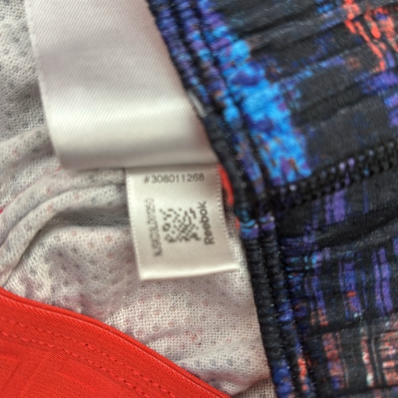 Reebok Performance Workout Shorts – Abstract Multicolor, Small - Picture 5 of 6